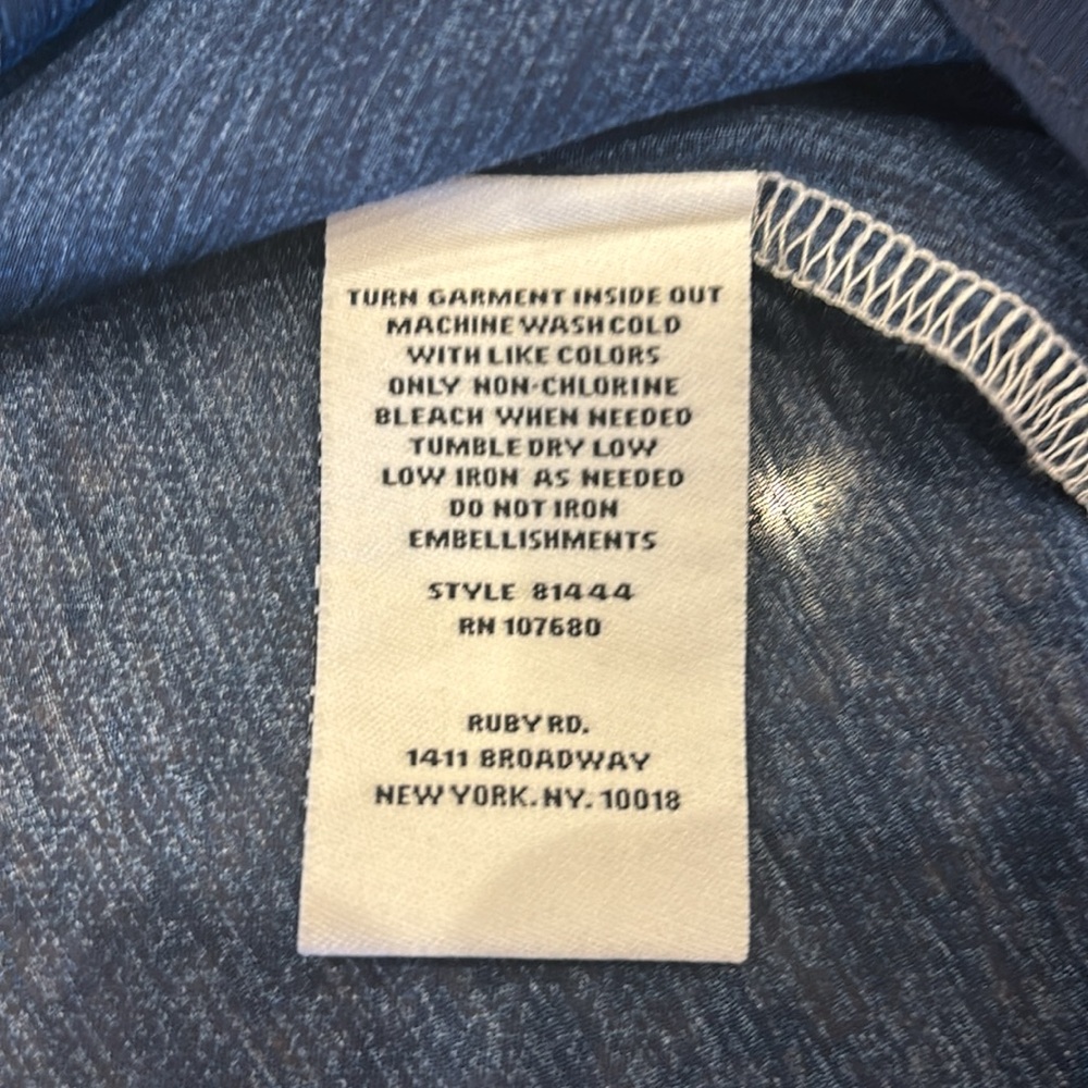 Ruby Rd Tank Top With Attached Camisole - image 5